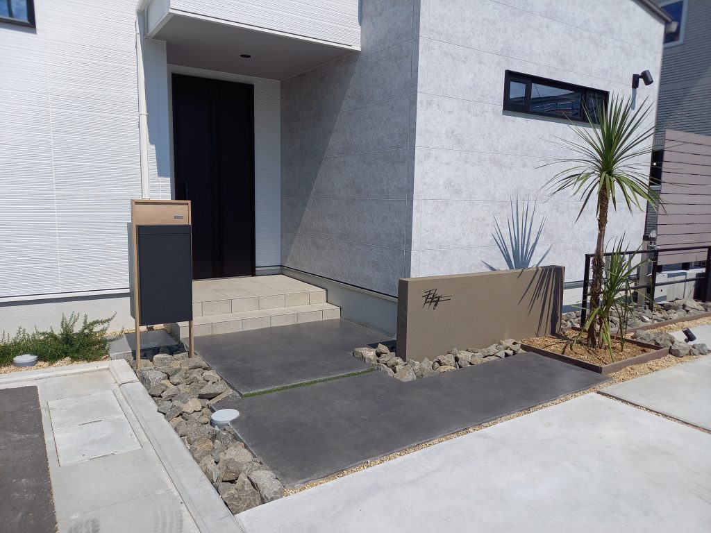 モダンな外構施工例