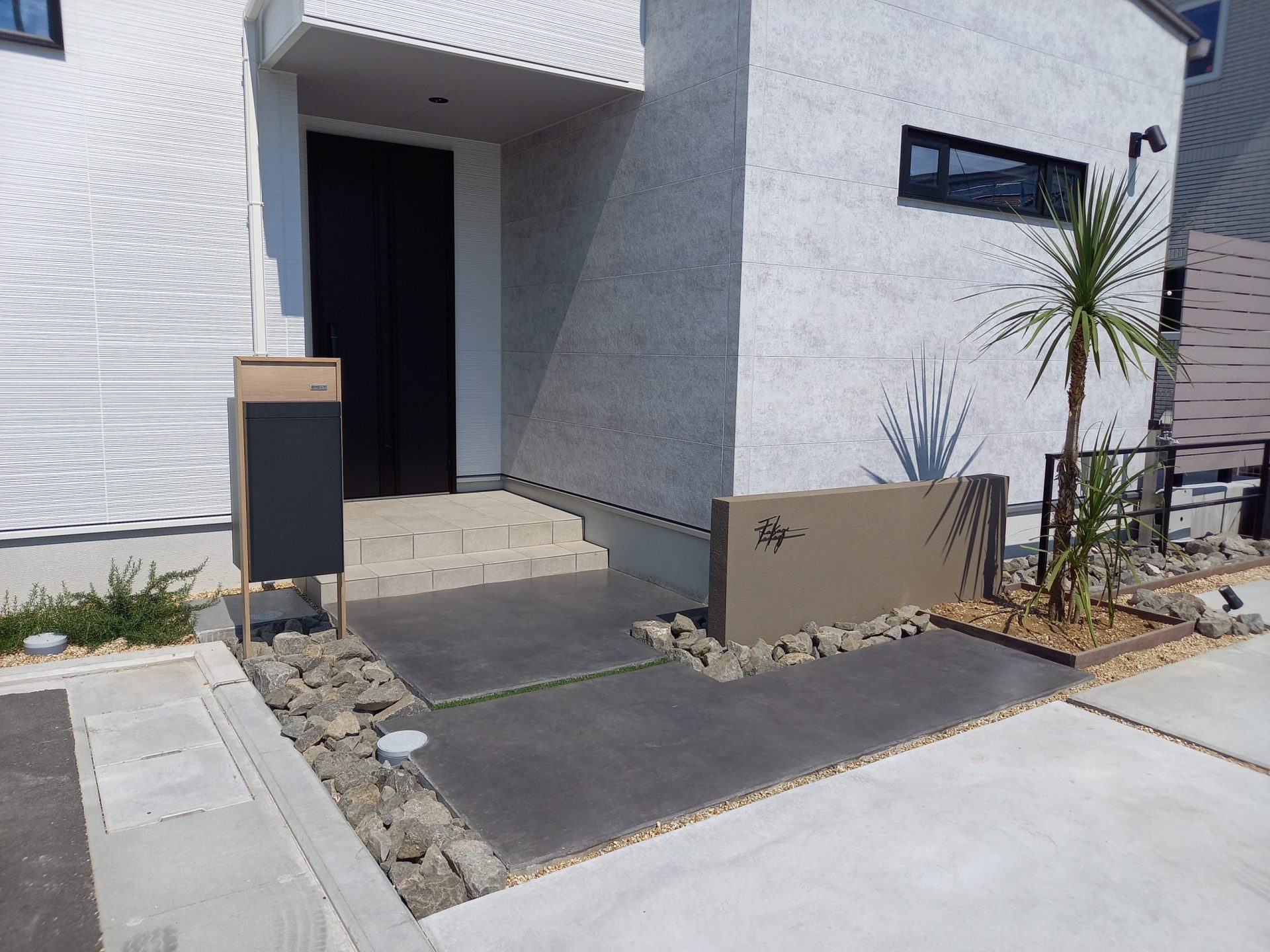 モダンな外構施工例